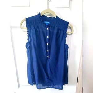 Biltmore Navy Blouse (M)
